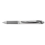 pentel Stylo à bille roulante EnerGel 0.7-0.35 mm, gris