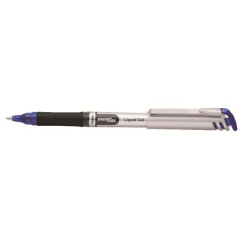 pentel Stylo à encre gel Liquid EnerGel avec pointe métallique de 0.7 mm, bleu pentel Stylo à encre gel Liquid EnerGel avec pointe métallique de 0.7 mm, bleu