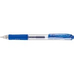 Pentel Gel-Roller Hybrid Grip, with Druckmechanik, blue