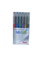 Pentel Hybrid Roller Gel Grip, 6er Set