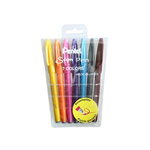 pentel Feutres de coloriage Brush Sign Pen Multicolore