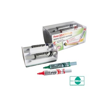 pentel Marqueur pour tableau blanc MAXIFLO Bleu/Vert/Rouge/Noir pentel Marqueur pour tableau blanc MAXIFLO Bleu/Vert/Rouge/Noir
