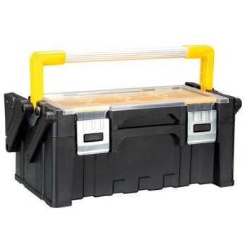 Perel OTBC2 Werkzeugkoffer, Aluminiumgriff und -Schlösser Perel OTBC2 Werkzeugkoffer, Aluminiumgriff und -Schlösser