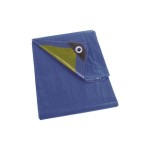 ABDECKPLANE - bleu/KHAKI - STARK, 5 x 8 m
