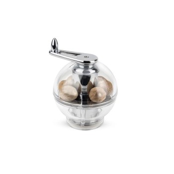 Peugeot Moulin à noix de muscade Tidore 11 cm, Transparent