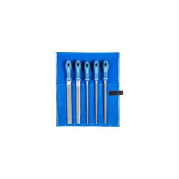 Pferd Jeu de limes d'atelier WR 5 pces 250 mm Taille 3