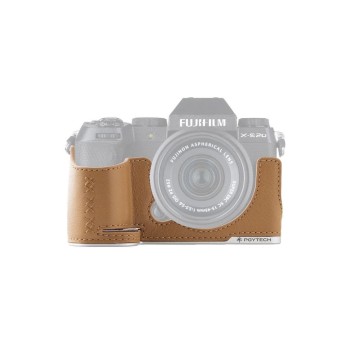 PGYTECH Leather Camera Case, For FUJIFILM X-S20 Clay Brown PGYTECH Leather Camera Case, For FUJIFILM X-S20 Clay Brown