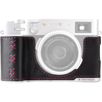 PGYTECH Leather Camera Case, For FUJIFILM X10VI Midnight Black PGYTECH Leather Camera Case, For FUJIFILM X10VI Midnight Black