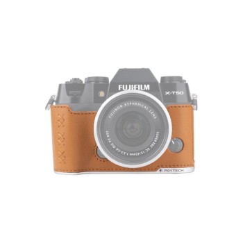 PGYTECH Leather Camera Case, For FUJIFILM X-T50 / Clay Brown
