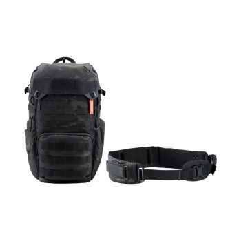 PGYTECH OneMo Tactical Backpack 35L, Dark Night Camo with Hüftgurt