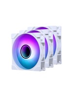 Gehäuselüfter M25 D-RGB 120 3er, 120x120x25mm, 3er. Weiss