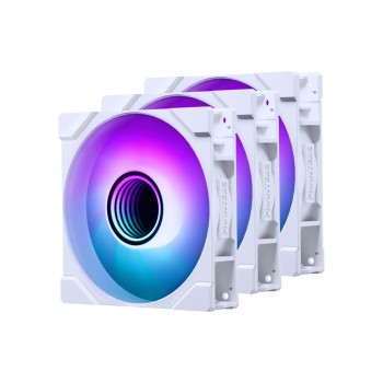 Case ventilator M25 D-RGB 120 3er, 120x120x25mm, 3er. white Case ventilator M25 D-RGB 120 3er, 120x120x25mm, 3er. white