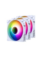 Case ventilator M25 D-RGB REV 140 3er, 140x140x25mm, 3er. white
