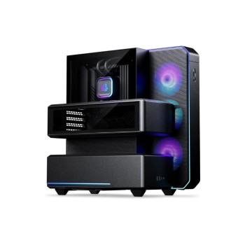 Phanteks Ex5 Plus, ATX, black , with S25 360 ARGB AIO WaKü Phanteks Ex5 Plus, ATX, black , with S25 360 ARGB AIO WaKü
