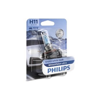 Philips Automotive H11 WhiteVision Ultra Voiture de tourisme