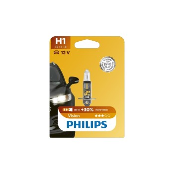 Philips Automotive H1 Vision B1, 12V/55W, socle P14.5s, halogène