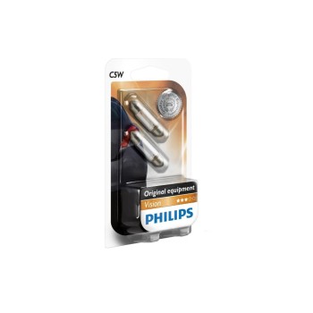 Philips Automotive  C5W B2, 12V Lampe Innenbeleuchtung, Kennzeichenbeleuchtung