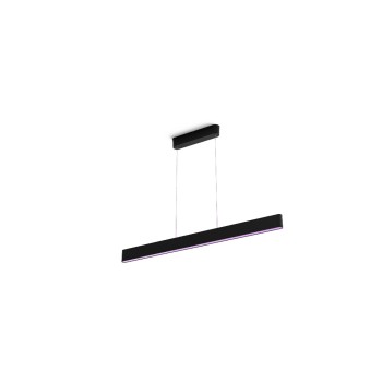 Philips Hue White & Col. Amb., Ensis Pendelleuchte black  6000lm