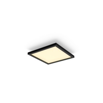 Philips Hue White Amb. Aurelle Panelleuchte, 30x30cm, 1820lm, black, ink. Dimmschalter Philips Hue White Amb. Aurelle Panelleuchte, 30x30cm, 1820lm, black, ink. Dimmschalter