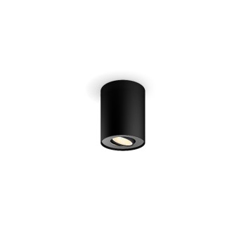 Philips Hue White amb. Pillar Spot, 1 flg. black  350lm Erweiterung