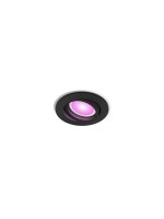 Philips Hue White & Color Ambiance Centura Spot à encastrer Rond Noir
