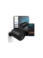 Philips Hue Secure Kamera 2K, kabelllose, schwarz