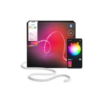 Philips Hue Flux Gradient Lightstrip 3m, 1x hue Lightstrips 3m, 1x power supply, BT