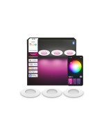 Philips Hue Plafonnier WCA Slim Recessed Light S 3 pièces, blanc
