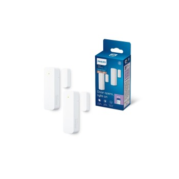 Philips Smart Lighting Lot de 2 capteurs de contact pour portes et fenêtres Philips Smart Lighting Lot de 2 capteurs de contact pour portes et fenêtres