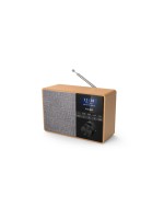 Philips TAR5505/10, DAB+ Radio, Braun, mono