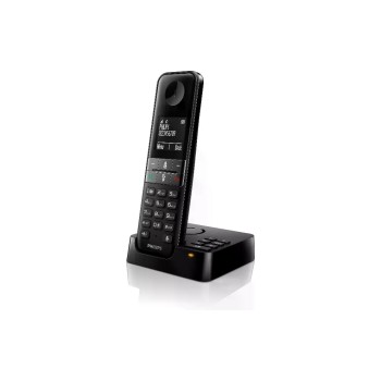Philips Téléphone sans fil D4751B Noir