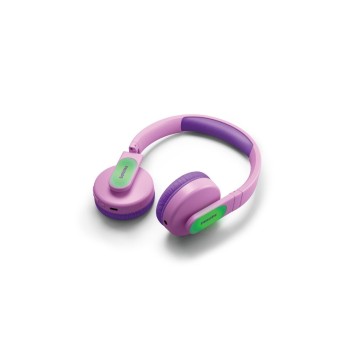 Philips TAK4206PK/00 On-Ear Kinderkopfhörer, pink, 28h Akku, 85db Begrenzung Philips TAK4206PK/00 On-Ear Kinderkopfhörer, pink, 28h Akku, 85db Begrenzung