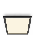 Philips Plafonnier tactile SceneSwitch carré 12W 2700K noir
