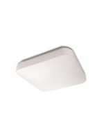 Philips Plafonnier myLiving Mauve, 2000 lm, blanc, quadrangulaire