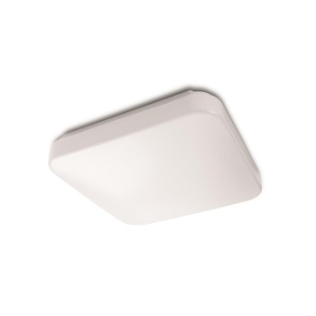 Philips Deckenleuchte Mauve, viereckig, 2000lm, 2700K, white