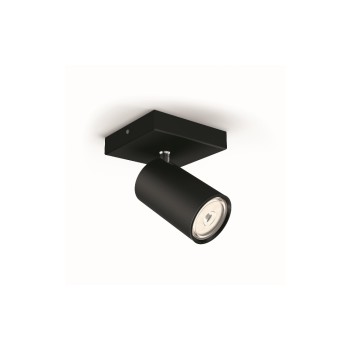 Philips, Aufbauspot Kosipo GU10, 5.5W, Schw, GU10, max. 5.5W, black 