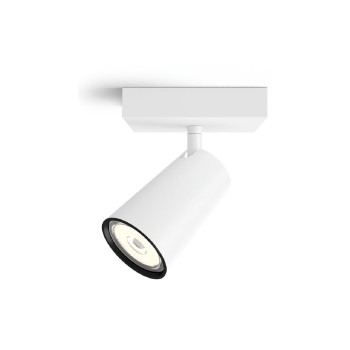 Philips, Aufbauspot Paisley, GU10, 5.5 W, W, GU 10, 1x max. 5.5W, white