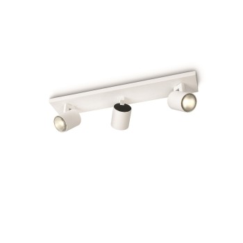 Philips Spot Runner, GU10, 3x max. 20W, white