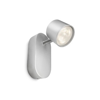 Philips Spot Star, 4.5W, 500lm, 2700K, aluminium