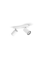 Philips Spot encastré MyLiving Kosipo, 2 x 5.5W, GU10, blanc