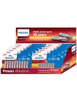 Philips Batterie 120x AA und 120x AAA, 6 Blister 10 plus 10 AA, AAA