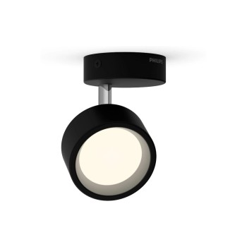 Philips Spot encastré Bracia 1 x 5.5W 2700K Noir Philips Spot encastré Bracia 1 x 5.5W 2700K Noir