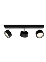 Philips Spot encastré Bracia 3 x 5.5W 2700K Noir
