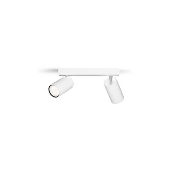 Philips Spot encastré Idris GU10, IP44 Blanc, sans ampoule Philips Spot encastré Idris GU10, IP44 Blanc, sans ampoule