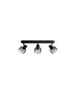 Philips Spot encastré Sleet 3 spots pour E14 Noir, sans ampoule