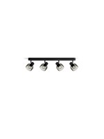 Philips 4er Spot  Sleet, 25W E14, sz, ohne Leuchtmittel