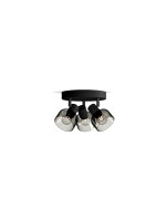 Philips Spot encastré Sleet 3 spot pour E14, rond Noir, sans LM