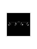 Spot Meranti 4x, 35W exkl LM schwarz