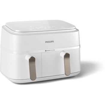Philips Friteuse à air chaud 3000 Series Dual Basket Champagne Philips Friteuse à air chaud 3000 Series Dual Basket Champagne