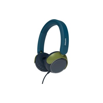 Philips TAK2000CT/00 On-Ear Kinderkopfhörer, bluegrün, cable, 85db Begrenzung